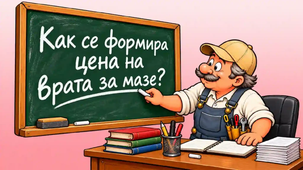 Как се формира цена на врата за мазе?