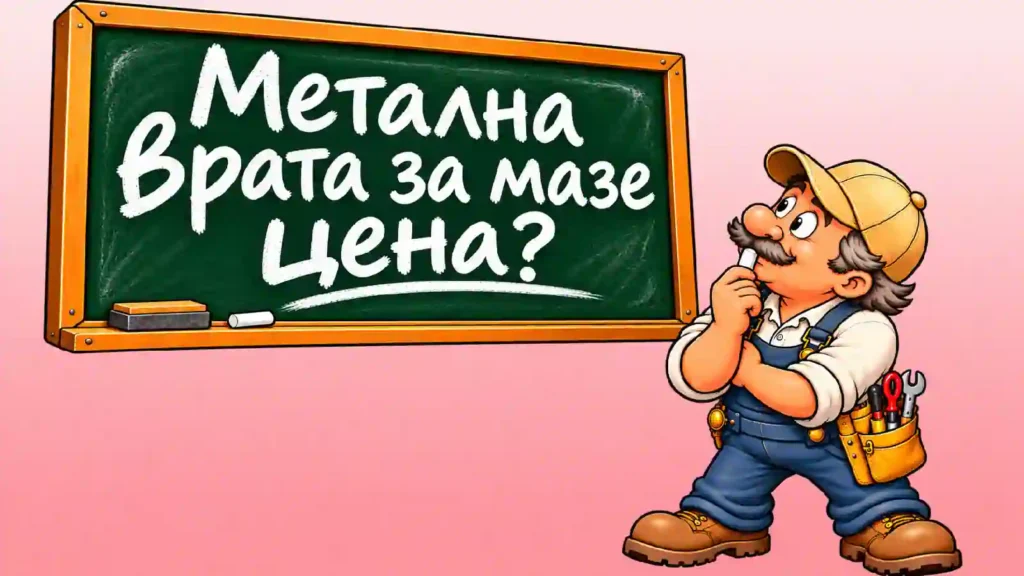 Метална Врата за Мазе Цена